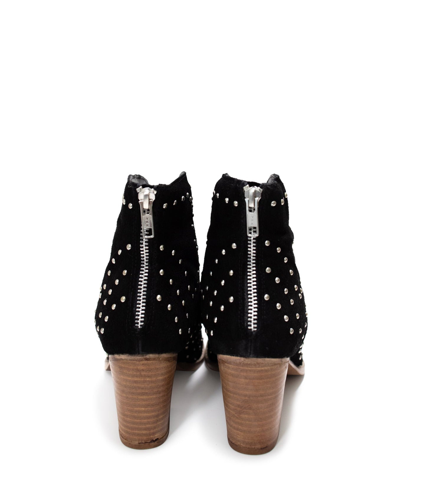 Twilight Studded Heeled Ankle Boot in Black (Online Exclusive)