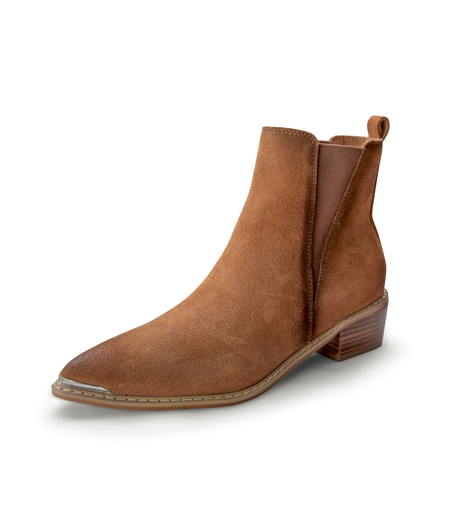 Wylie Suede Ankle Boot in Tan (Online Exclusive)