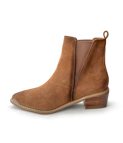 Wylie Suede Ankle Boot in Tan (Online Exclusive)