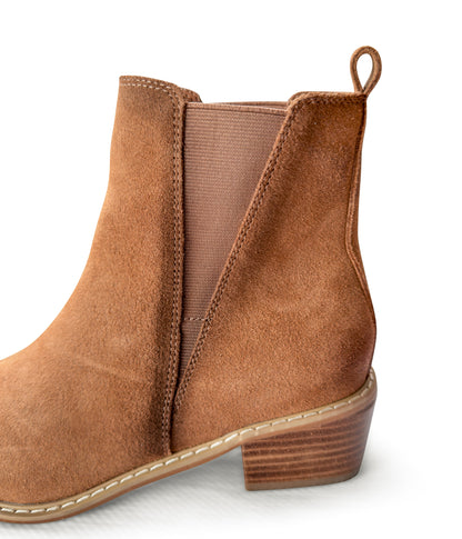 Wylie Suede Ankle Boot in Tan (Online Exclusive)