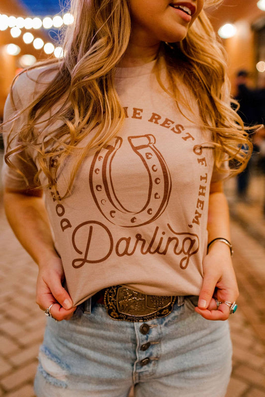 Don't Be Like the Rest Darling Western Graphic Tee