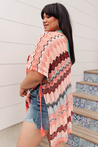 Under Cover Swim Cover-up In Coral (Online Exclusive)