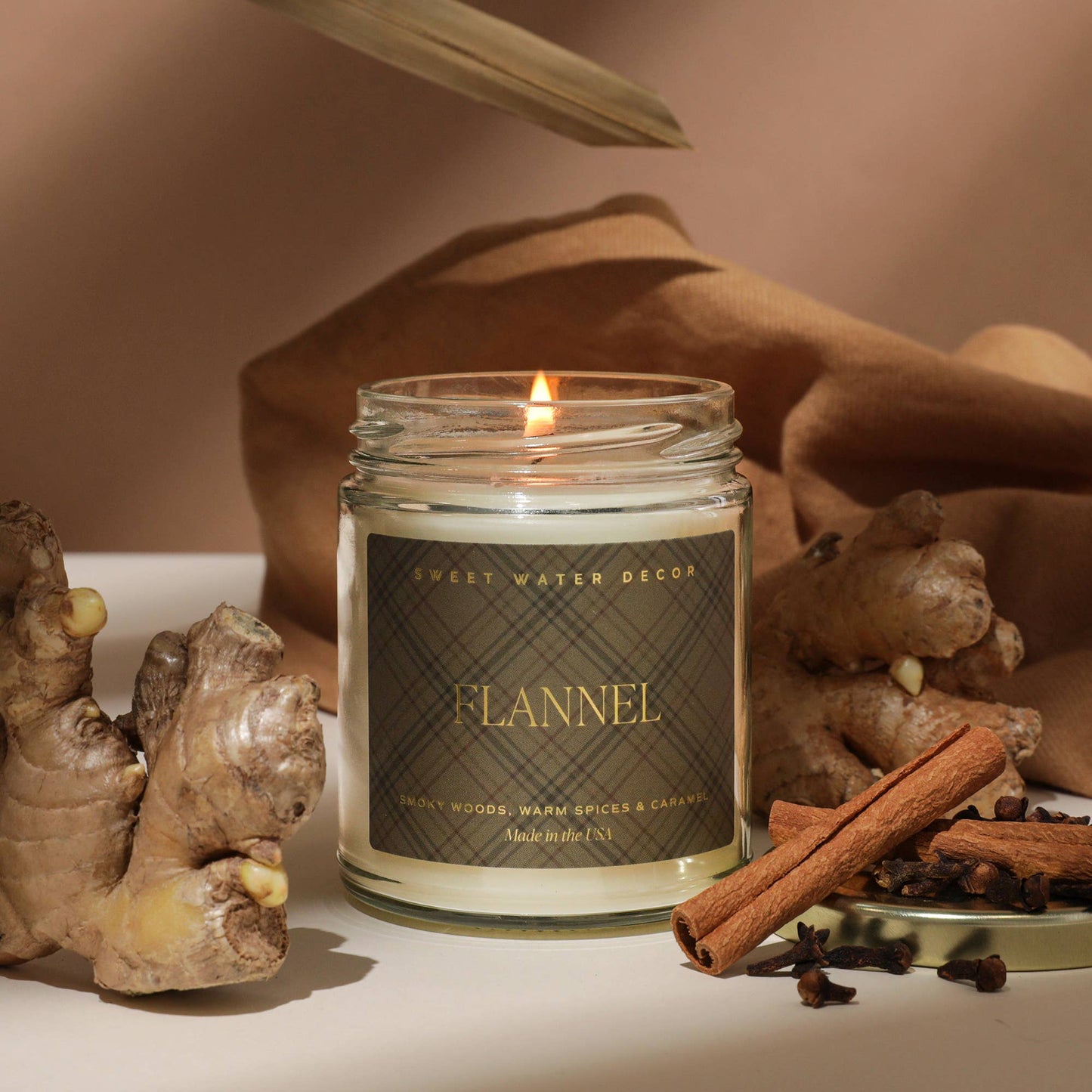 Flannel Candle