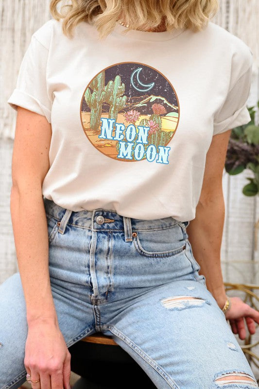Camiseta con gráfico Neon Moon (exclusivo en línea)