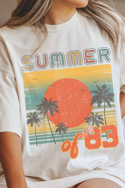 T-shirt graphique surdimensionné Summer of 83 (exclusivité en ligne)