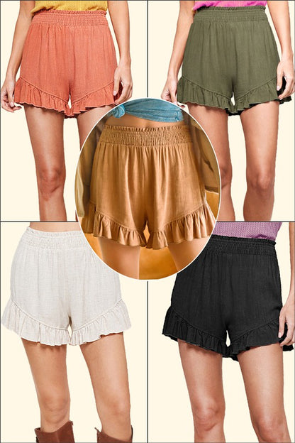 Pantalones cortos de lino Joyce (exclusivo en línea)