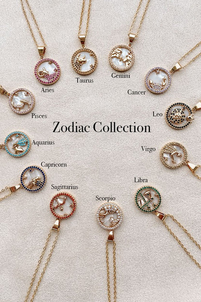 Zodiac Gold Necklace