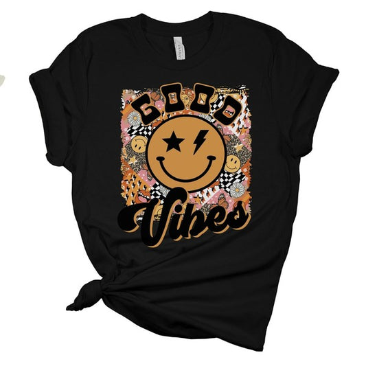 Camiseta gráfica Good Vibes