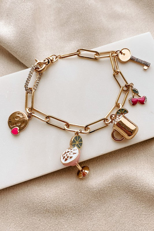 Without Words Charm Bracelet