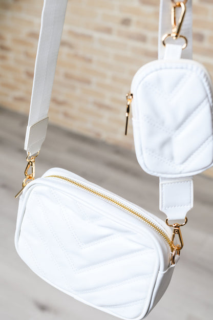 Under Your Spell Crossbody in White (Online Exclusive)