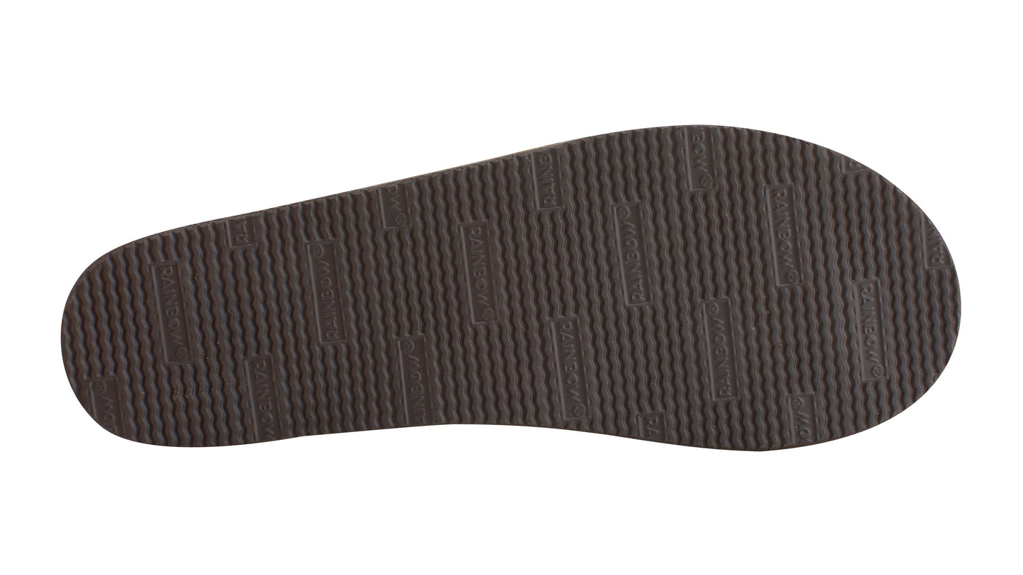 Flirty Braidy - Single Layer Premier Leather 1/2" Narrow Strap with Braid
