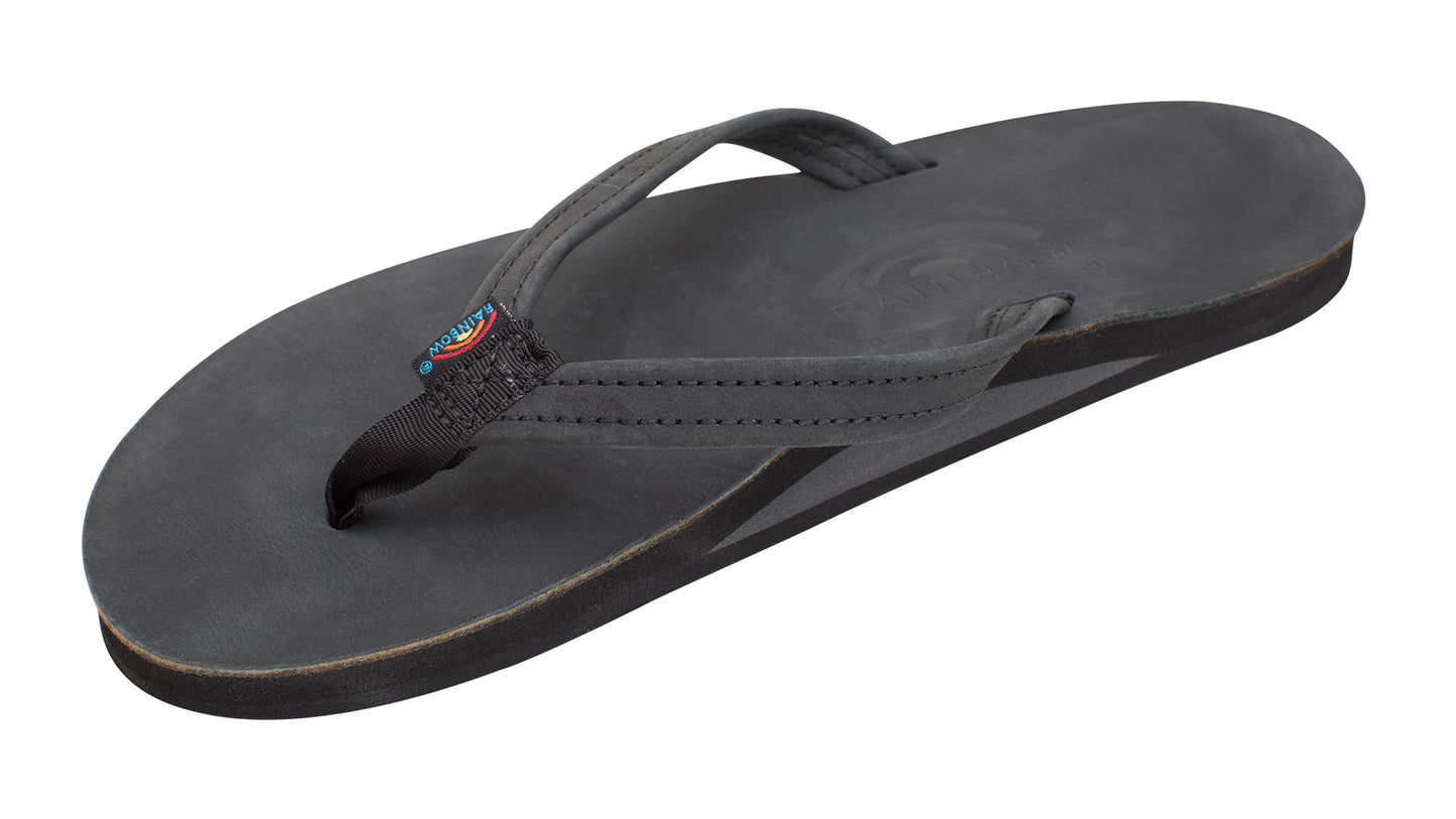 Single Layer Premier Leather with Arch Support and a 1/2" Narrow Strap