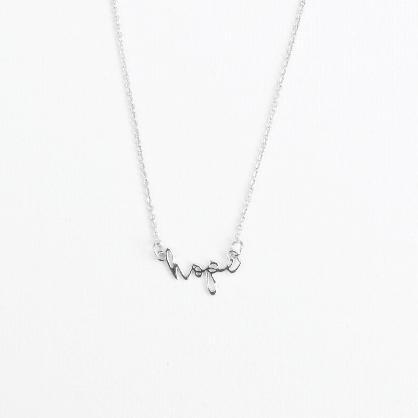 Luxe Inspirational Necklaces - Silver