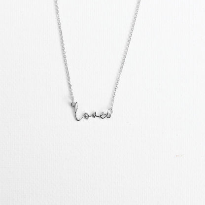 Luxe Inspirational Necklaces - Silver
