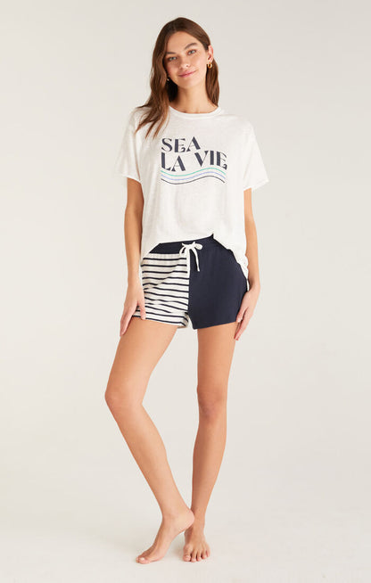 T-shirt Sea La Vie surdimensionné