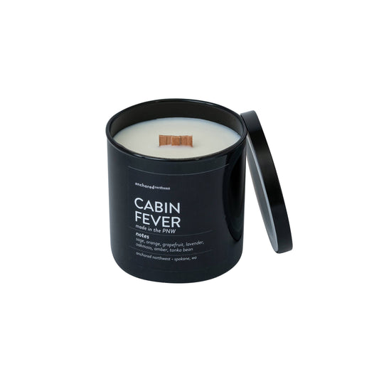 Cabin Fever Wood Wick Candle *FS