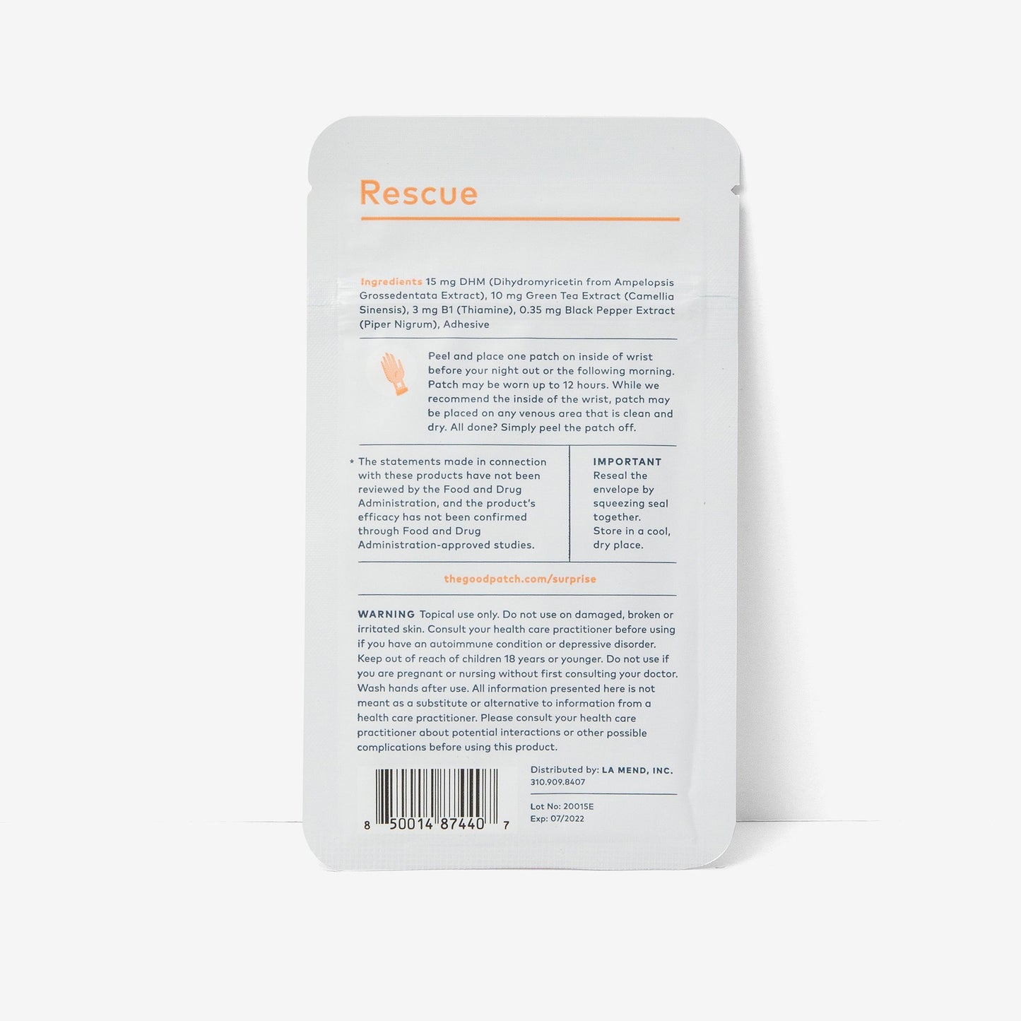Rescue Patch - 4 count