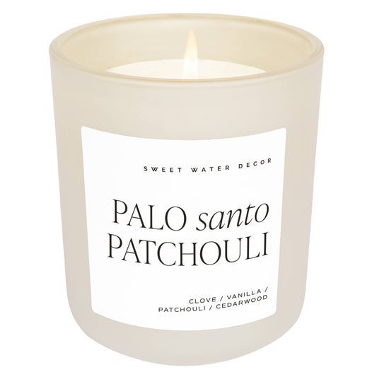 Palo Santo Patchouli Candle