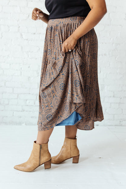 Cathedral Pleated Skirt (Online Exclusive)