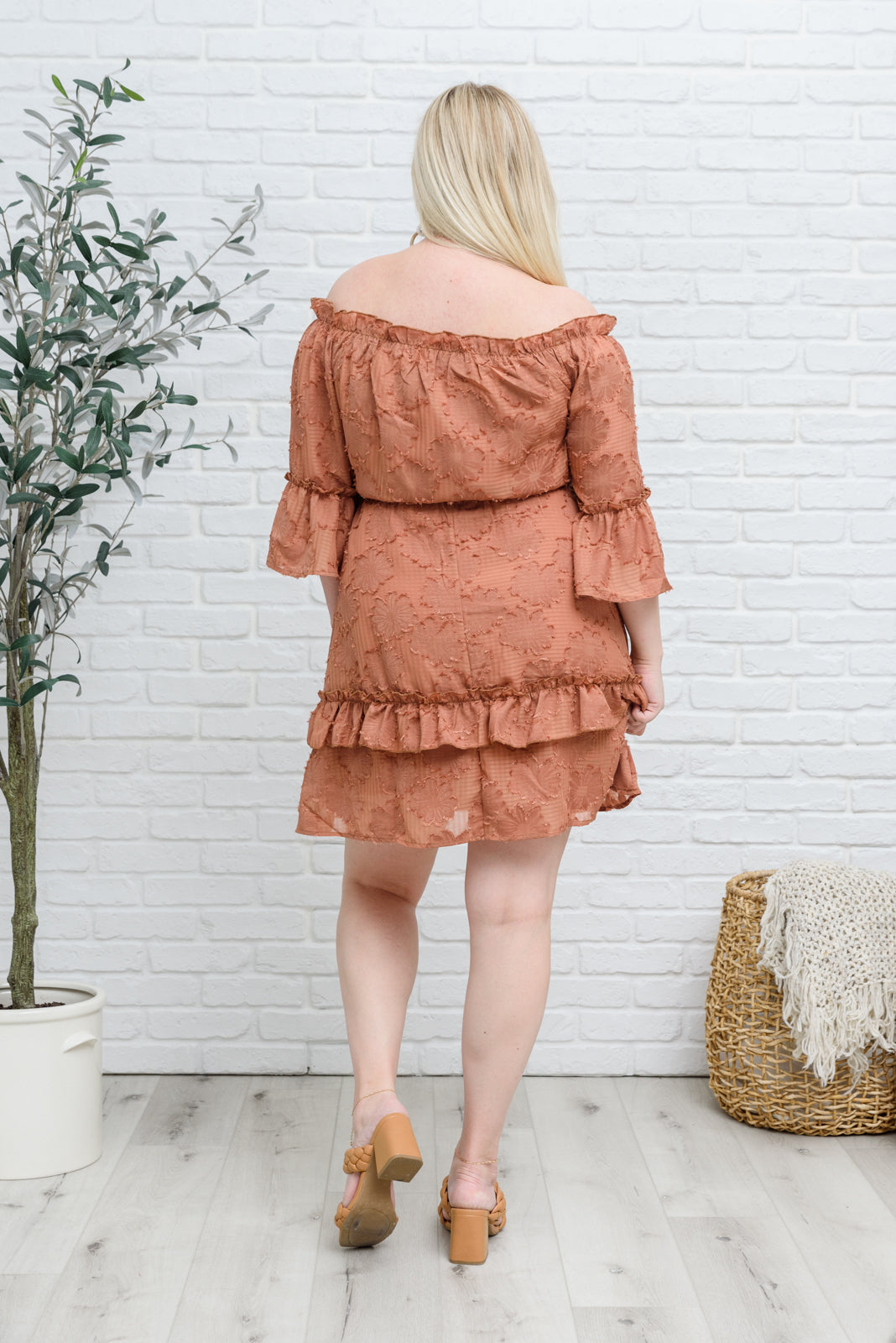 Hello, Goodbye Ruffle Dress (Online Exclusive)