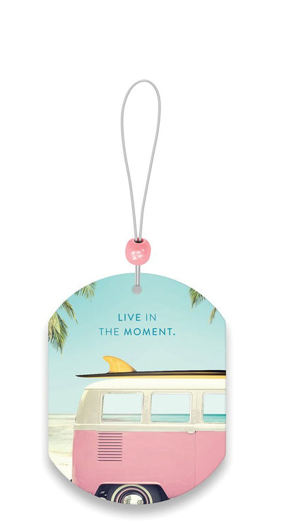 Live in the Moment Car Air Freshener - New Car