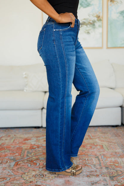 Addison Mid Rise Straight Jeans (Online Exclusive)