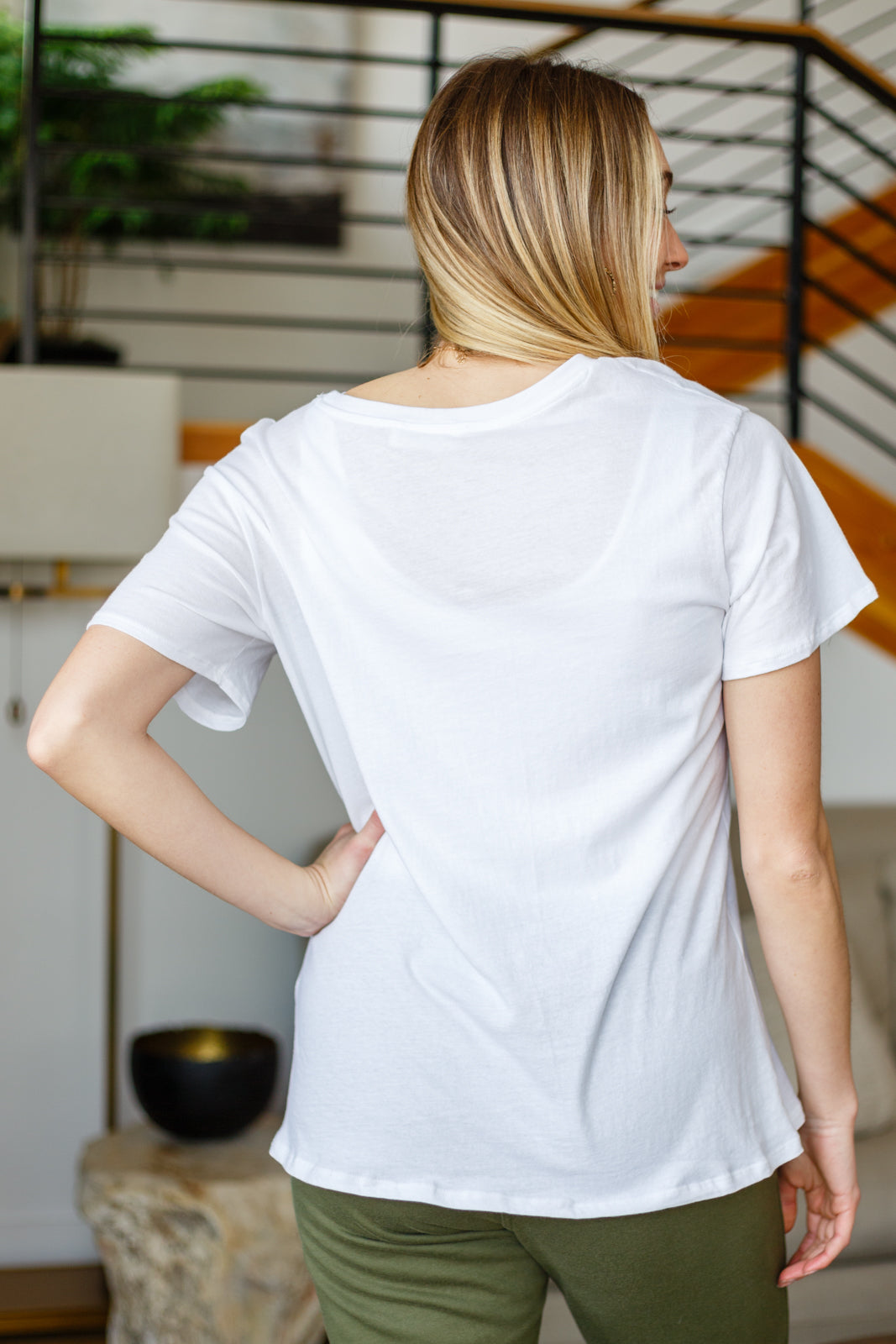 T-shirt Cardinal à manches courtes en blanc (exclusivité en ligne)