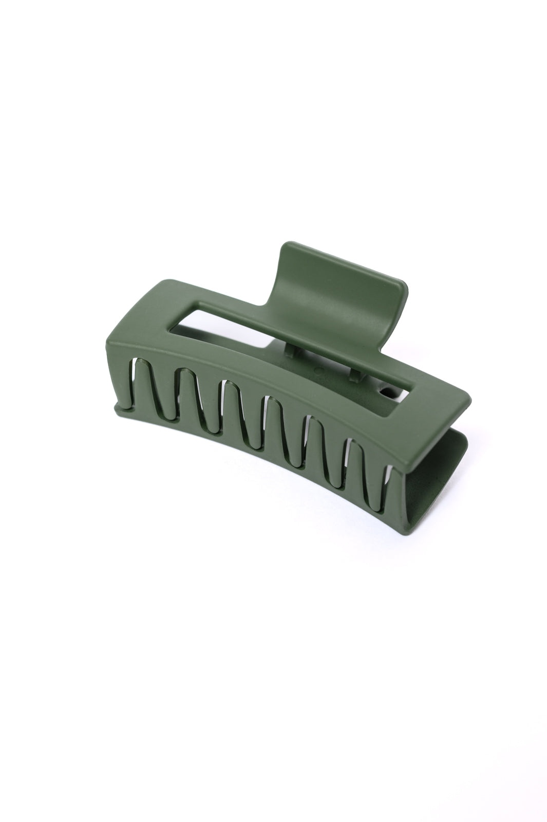 Claw Clip Set of 4 in Forest Green (Online Exclusive)
