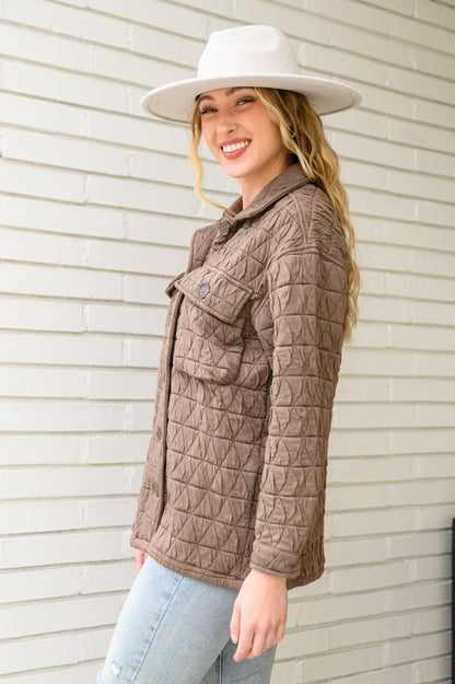 Coming Back Home Jacket in Mocha (Online Exclusive)