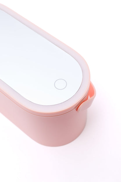 Portable Beauty Storage With LED Mirror (Online Exclusive)