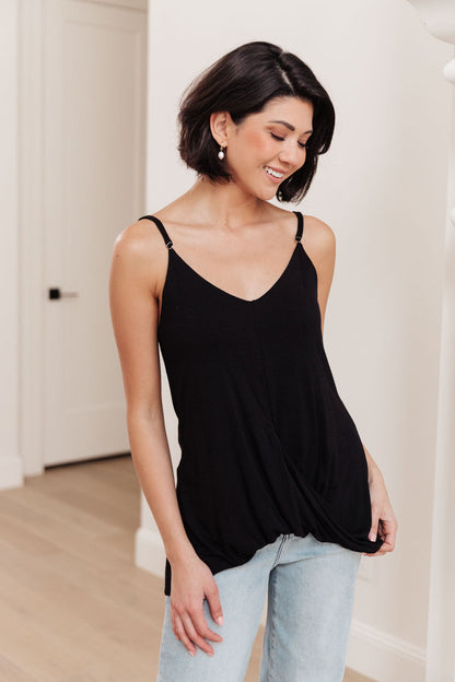 Easy To Chill Tank In Black (Online Exclusive)