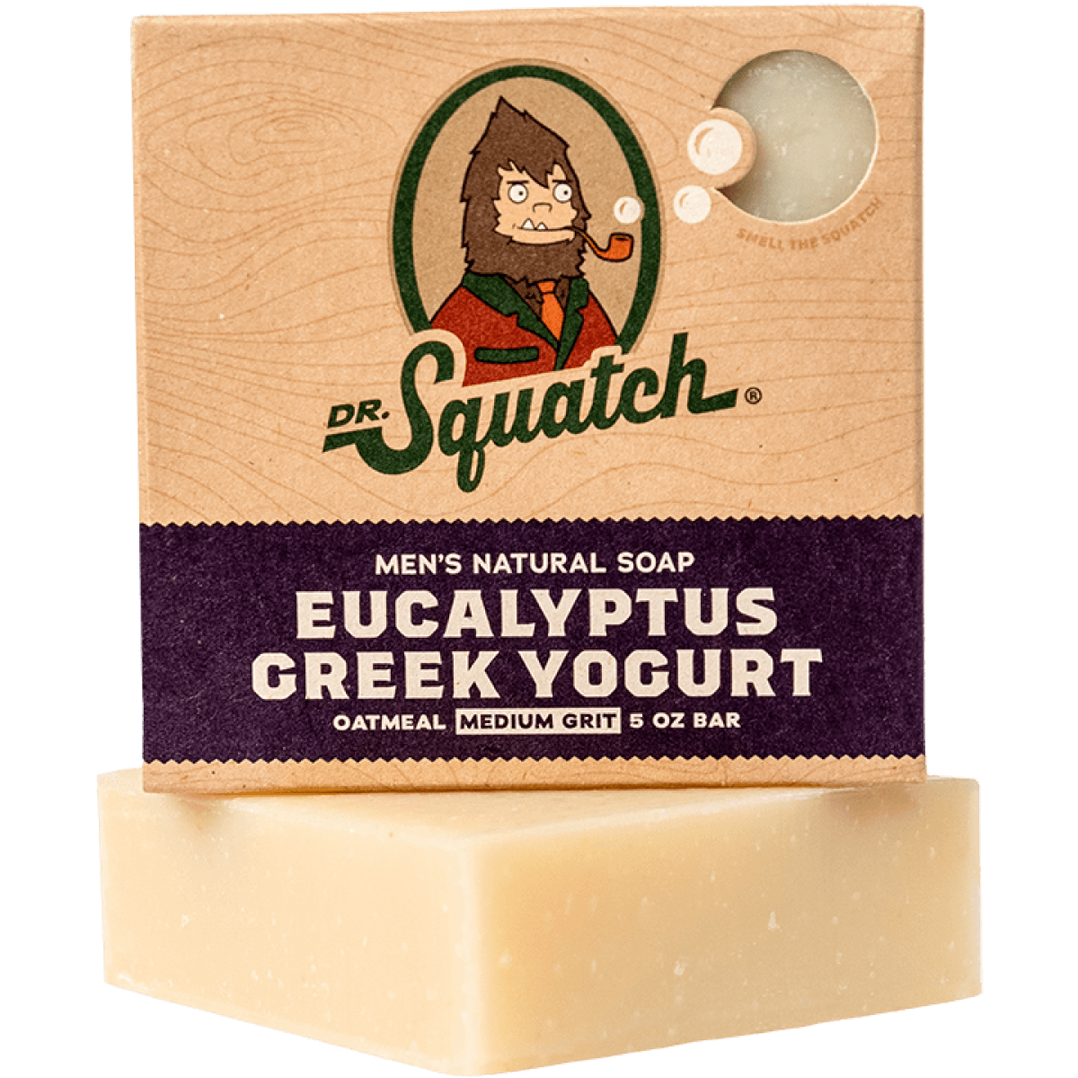 Jabón en barra de yogur griego de eucalipto