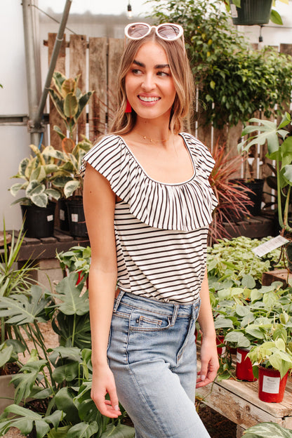 Extra Time Striped Top (Online Exclusive)