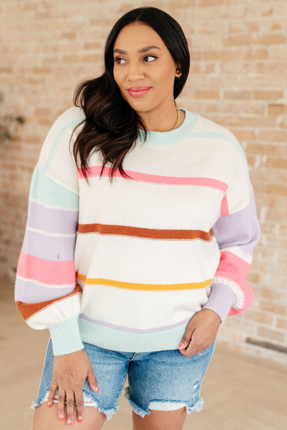 Flawless Features Striped Sweater (Online Exclusive)