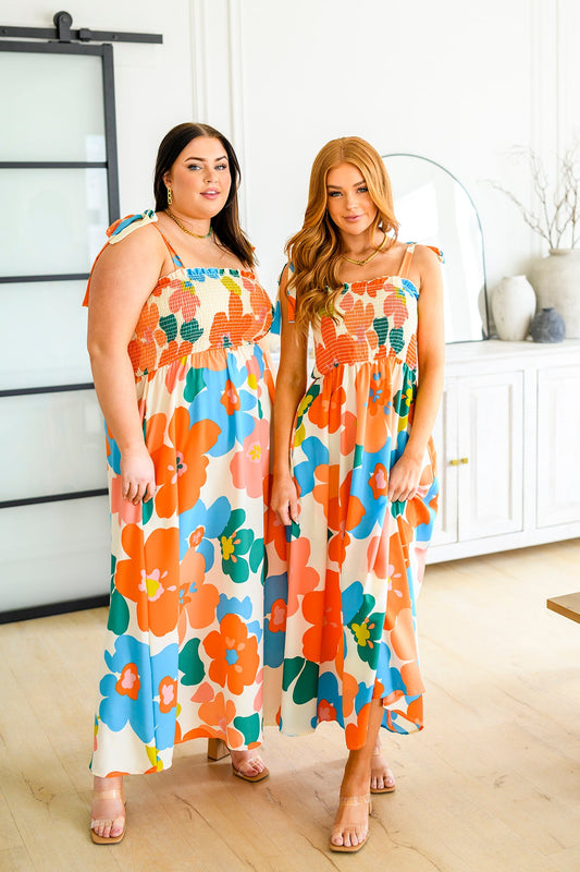 Forget Me Not Floral Maxi Dress (Online Exclusive)