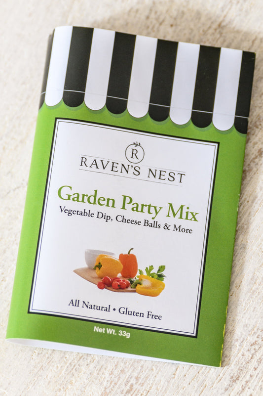 Mezcla y condimentos para fiestas en el jardín de Raven's Nest (exclusivo en línea)