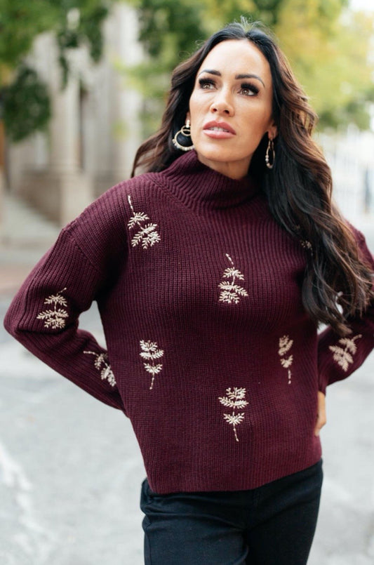 Suéter bordado Genevieve (exclusivo en línea)