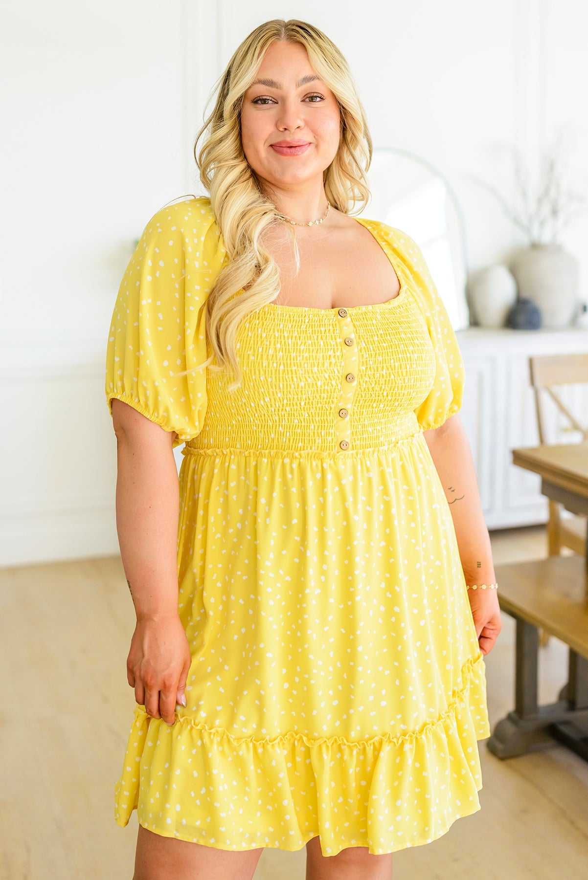 Gimme that Sunshine Tiered Sun Dress (Online Exclusive)