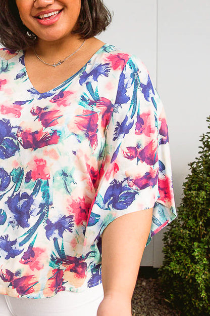 Hello There Floral Top (Online Exclusive)