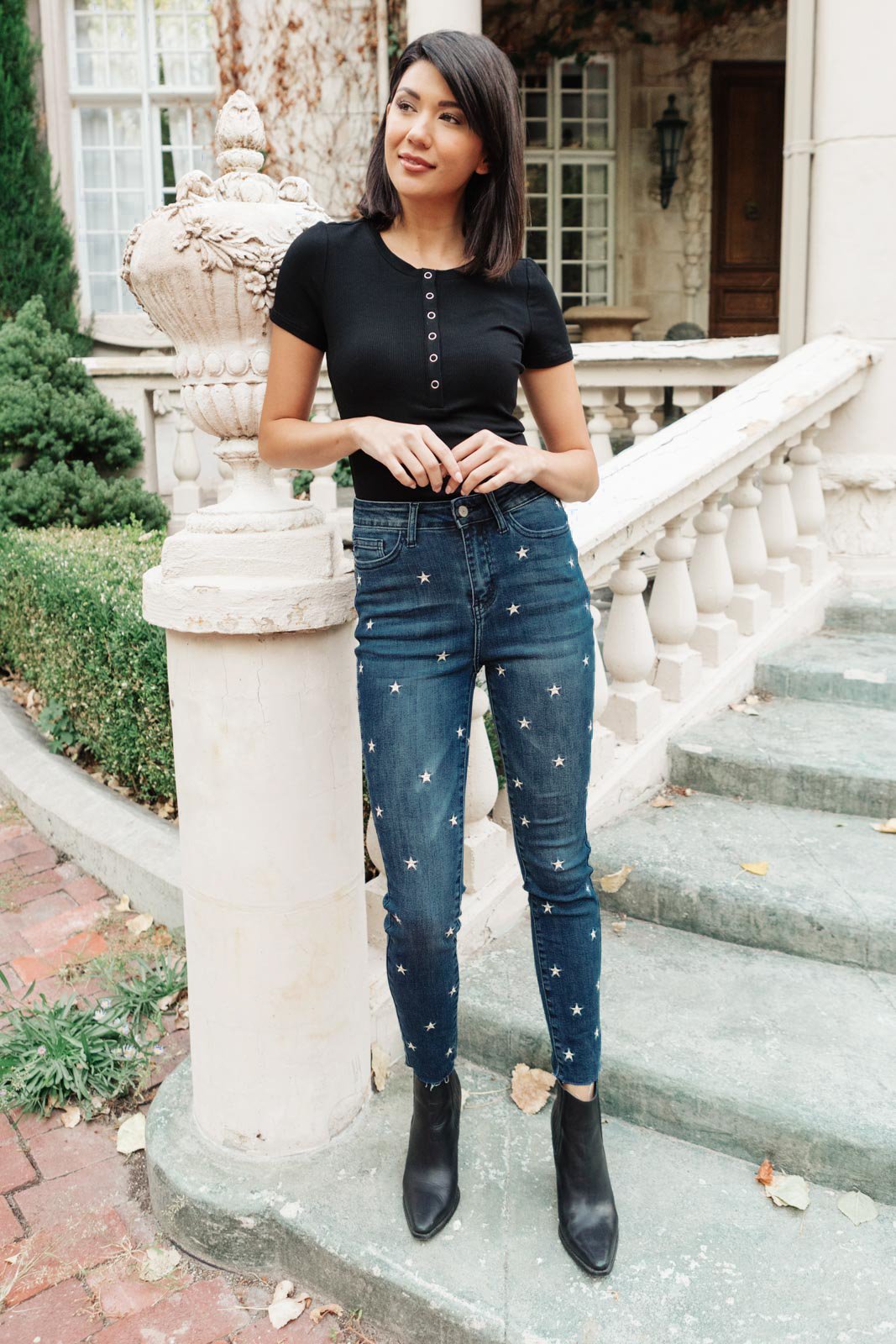 High Rise Starlight Skinnies (Online Exclusive)