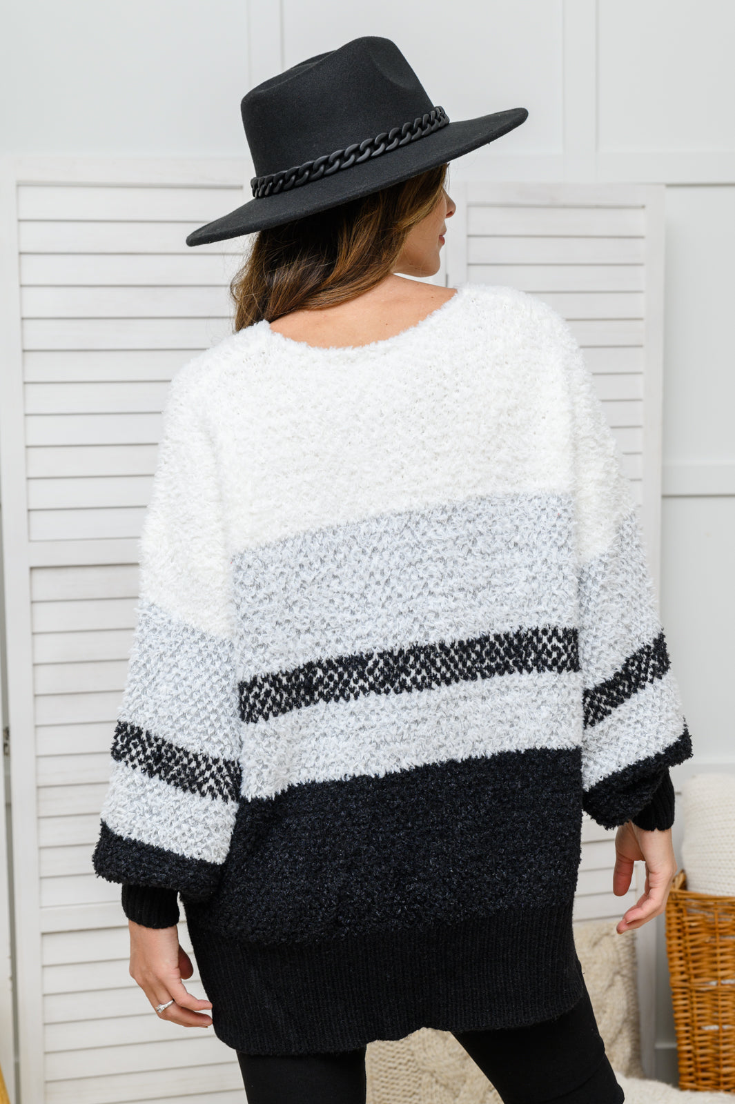 Hold Onto Love Color Block Sweater (Online Exclusive)