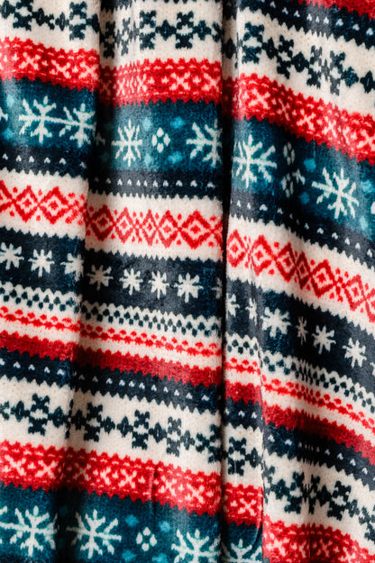 Holiday Fleece Blanket in Sweater Knit (Online Exclusive)