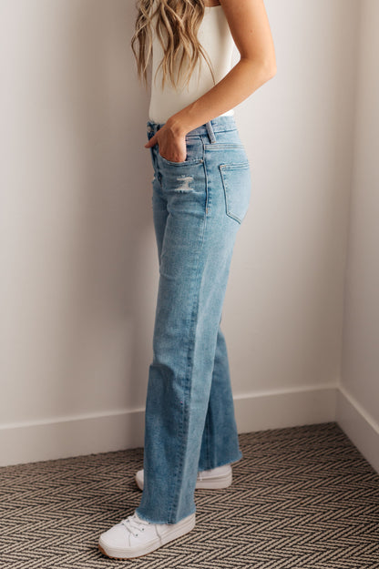 Hope High Rise Wide Leg Jeans (Online Exclusive)