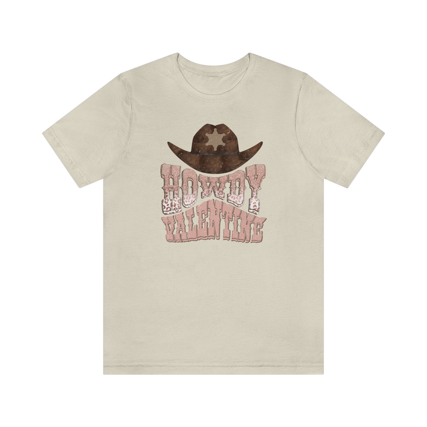 T-shirt graphique Howdy Valentine Cowboy