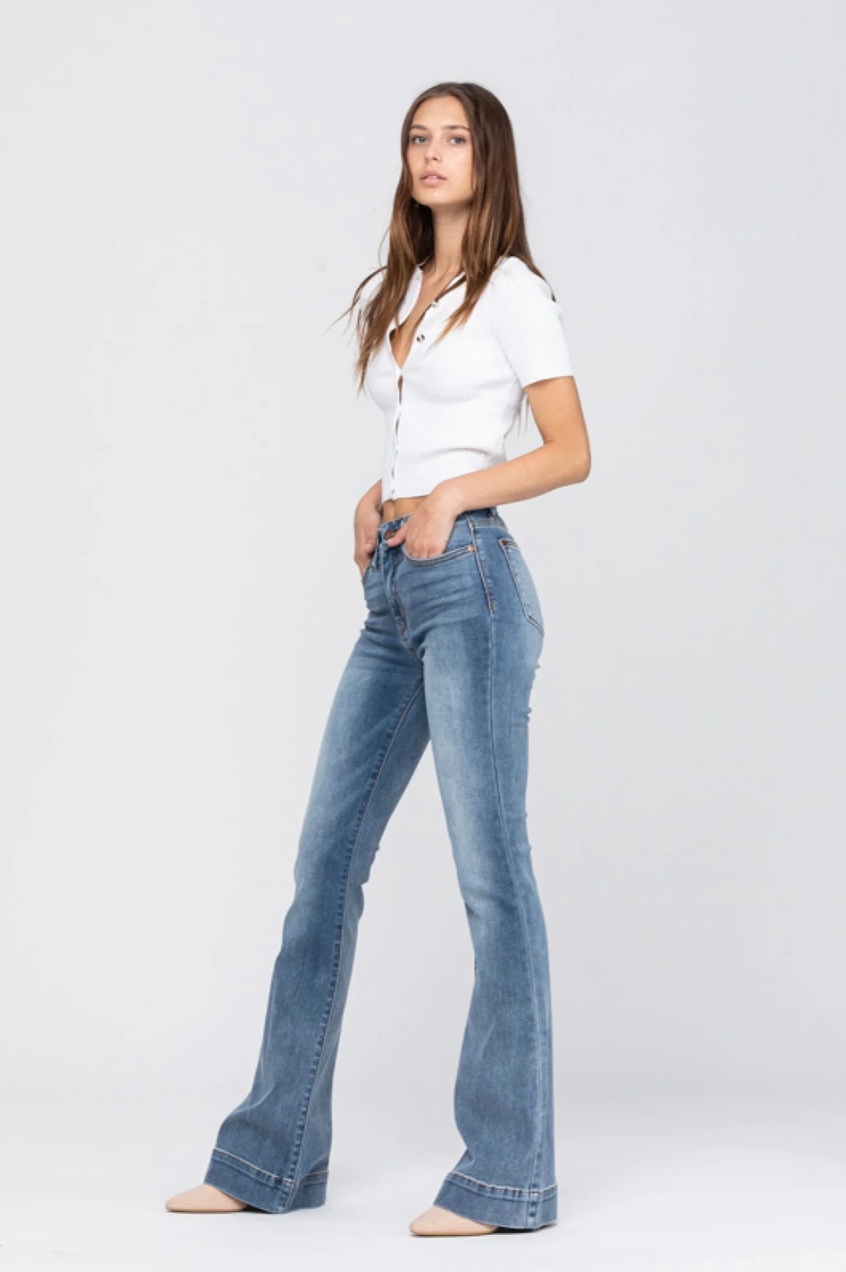 Kelly High Rise Trouser Flare