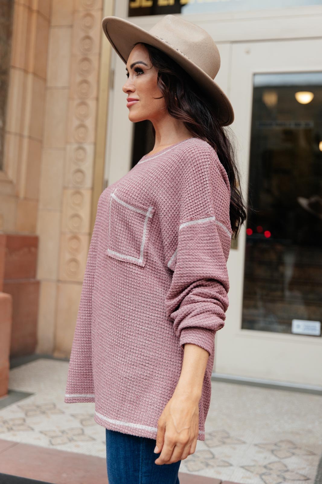 In Stride Dropped Shoulder Tunic (Online Exclusive)