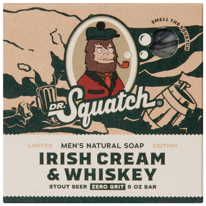 Jabón en barra de crema irlandesa y whisky *EDICIÓN LIMITADA* 