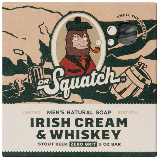 Dr. Squatch - Wood Barrel Bourbon Soap Bar I The Kings of Styling
