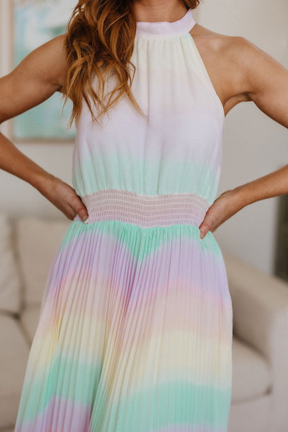 Irresistibly Iridescent Maxi Dress (Online Exclusive)