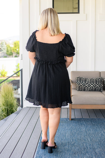 It's Cocktail Hour Ruffle Detail Dress (Online Exclusive)